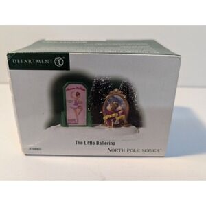 Department 56 North Pole series, The Little ballerina‎